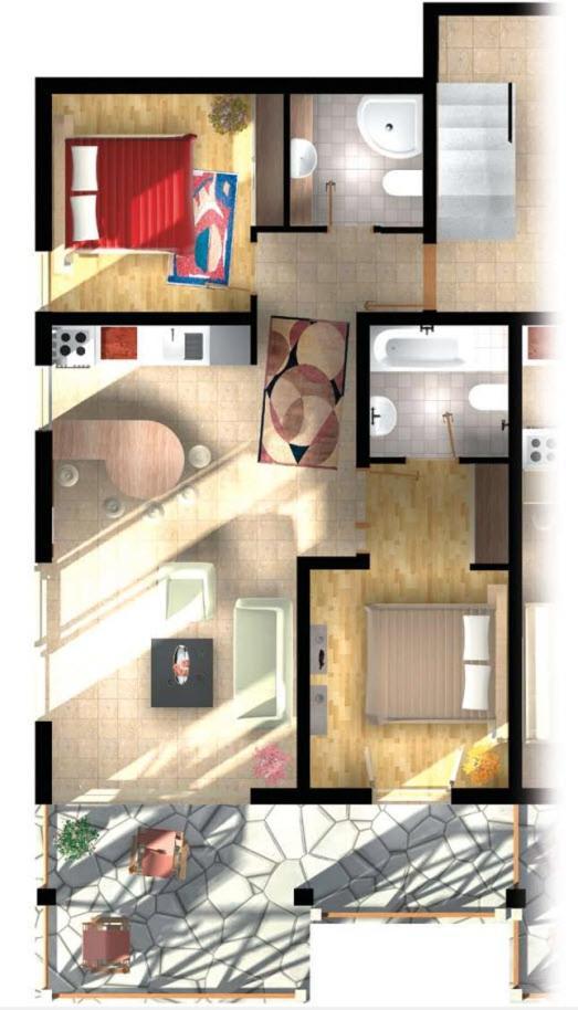 Apartment Fjord Waterfront コトル エクステリア 写真